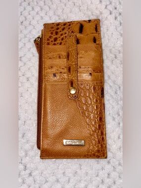 Brahmin Leather Credit Card Wallet